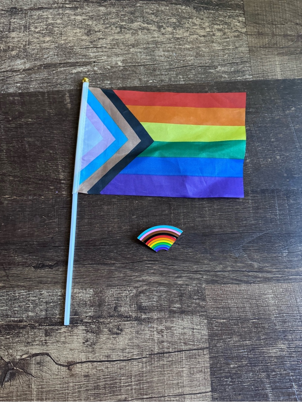Mini Pride Flag and Pin